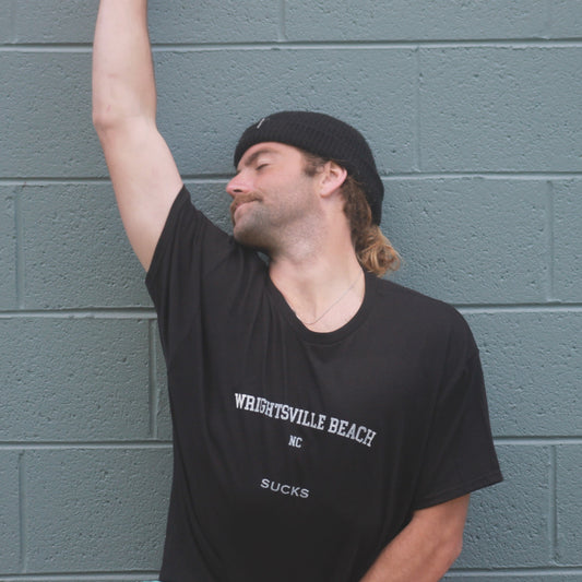 Wrightsville Beach Sucks (Black)